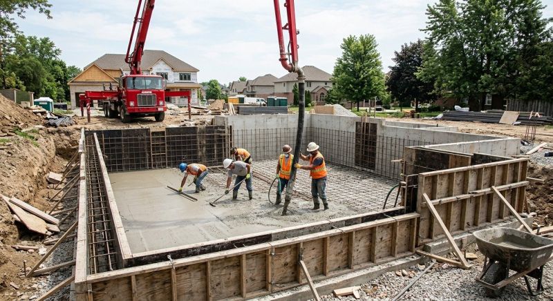 Basement Concrete Installation in Gainesville, GA