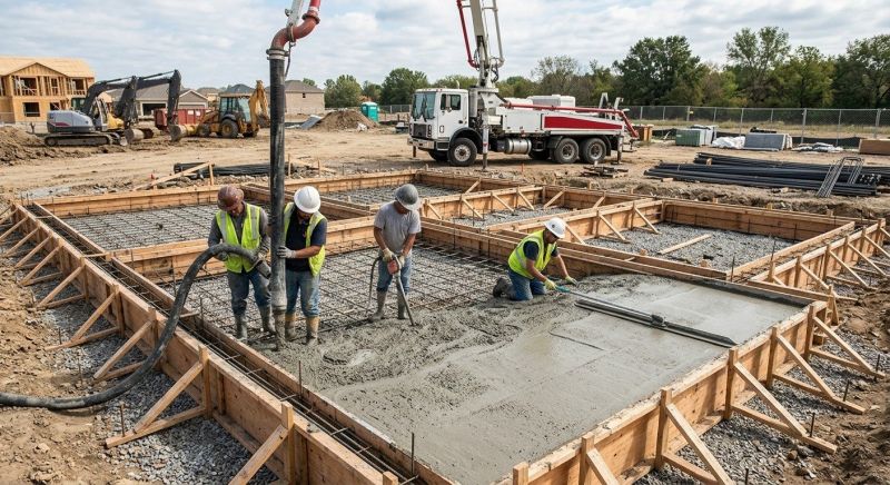Basement Concrete Pouring in Gainesville, GA