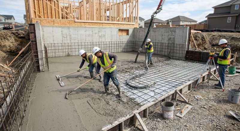 Basement Slab Installation in Gainesville, GA