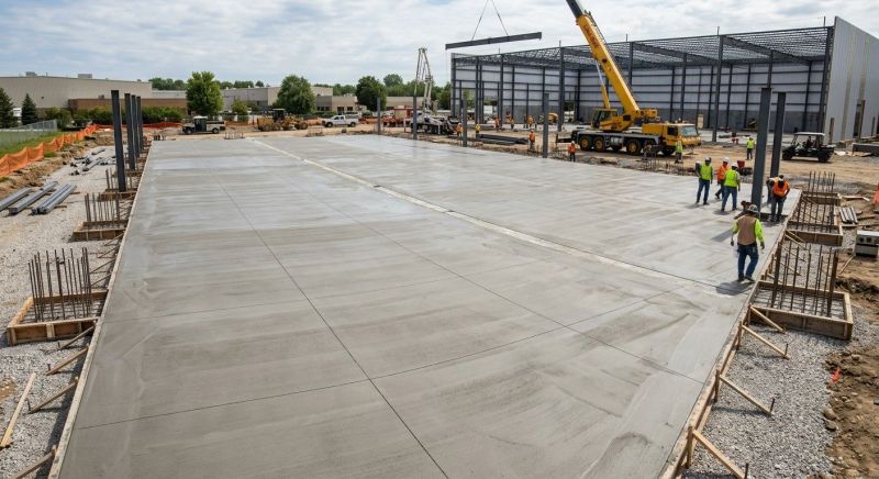 Commercial Slab Construction in Gainesville, GA
