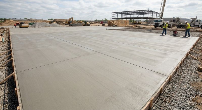 Commercial Slab Construction in White County, GA