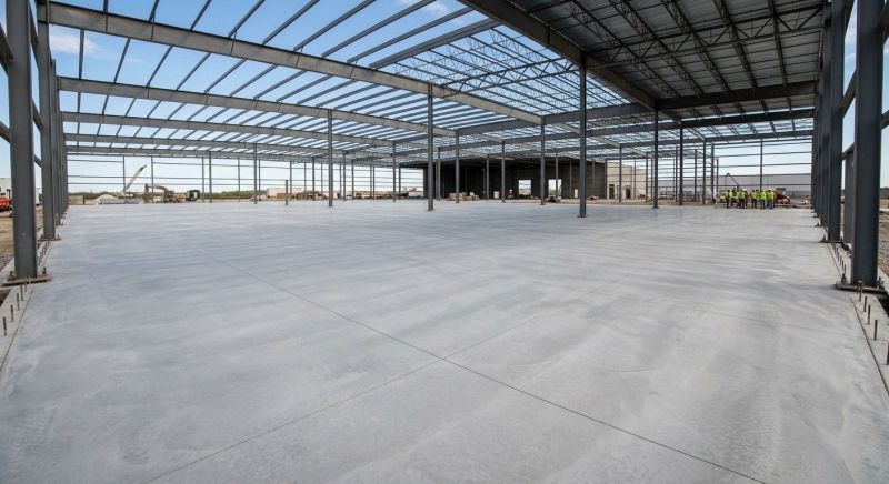 Commercial Slab Construction in White County, GA