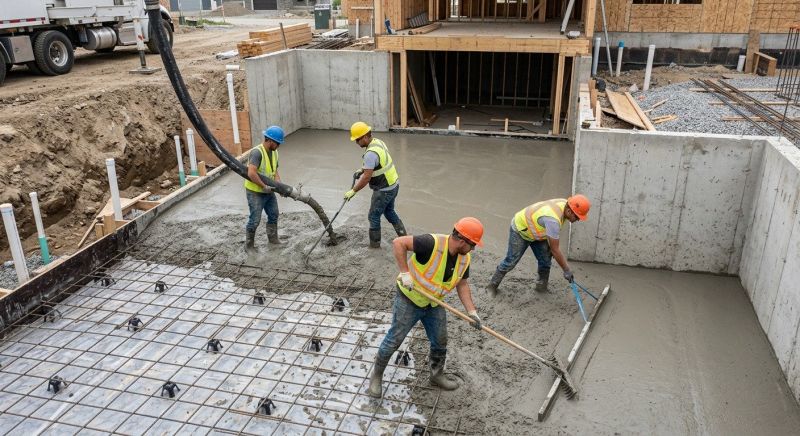 Concrete Basement Pouring in Gainesville, GA