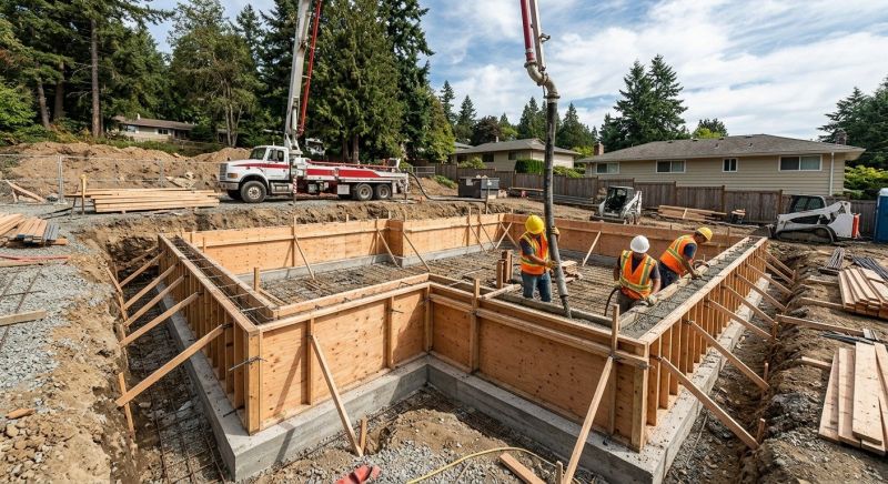 Concrete Foundation Installation in Jefferson, GA