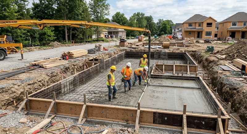 Concrete Foundation Installation in Jefferson, GA