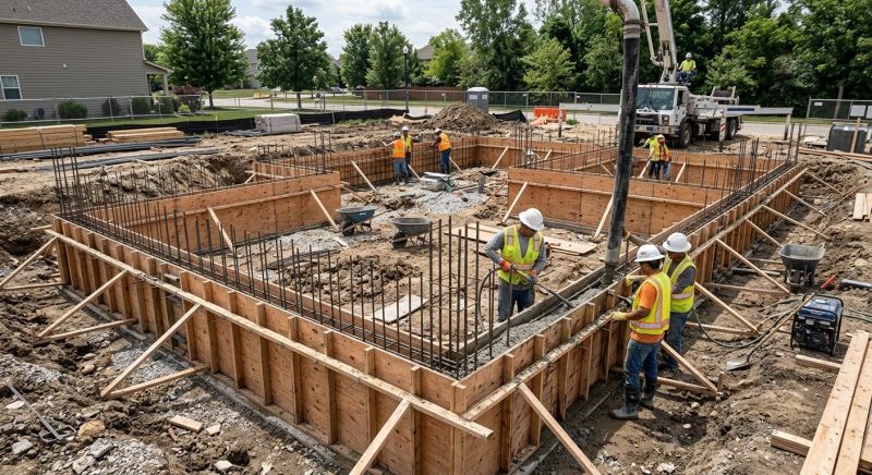 Foundation Construction in Commerce, GA