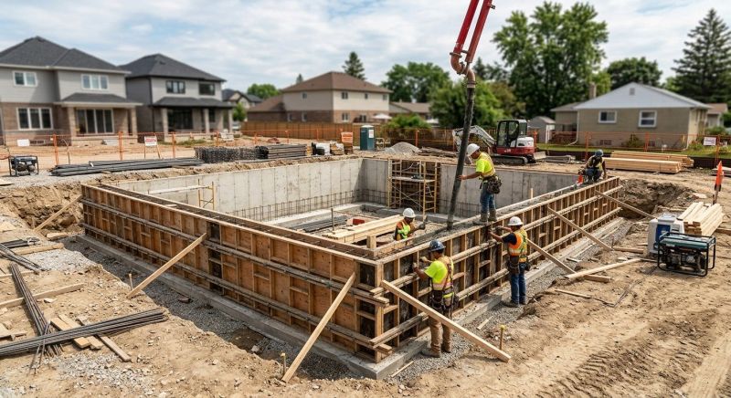 Foundation Construction in Suwanee, GA