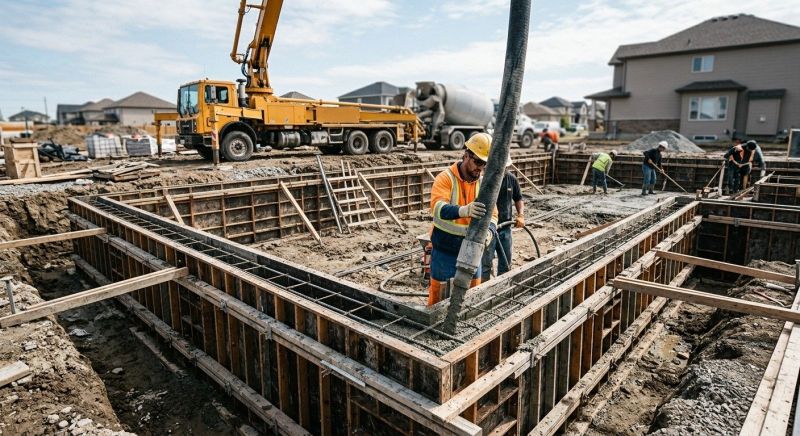 Foundation Wall Pouring in Buford, GA