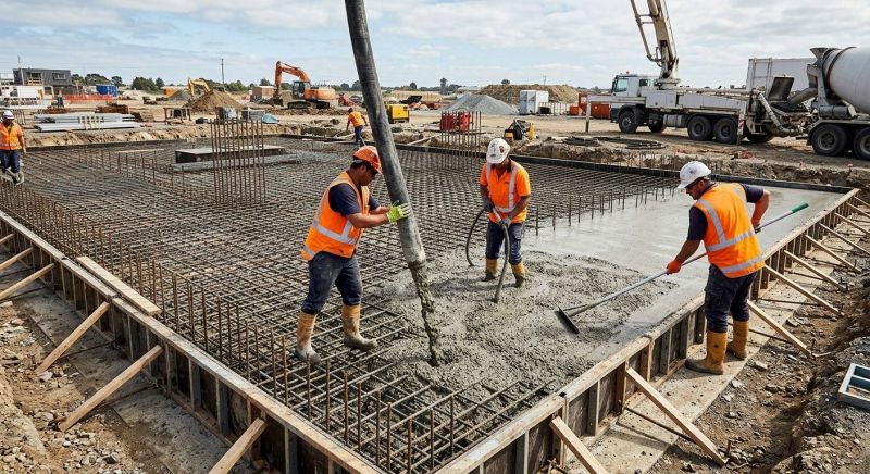 Foundation Wall Pouring in Cumming, GA