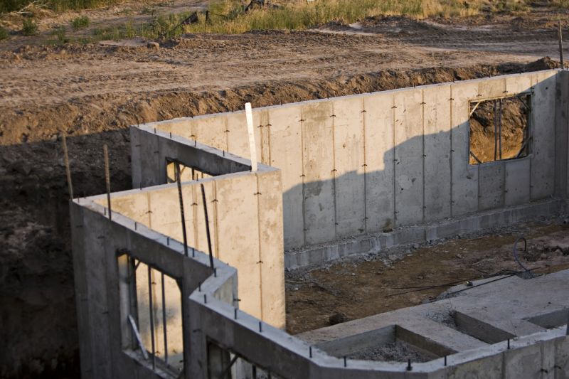 Foundation Wall Pouring in Dahlonega, GA